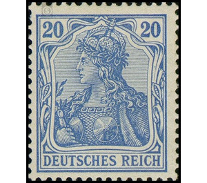 Freimarkenserie  - Germany / Deutsches Reich 1902 - 20 Pfennig