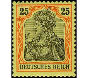 Freimarkenserie  - Germany / Deutsches Reich 1902 - 25 Pfennig