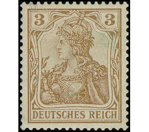 Freimarkenserie  - Germany / Deutsches Reich 1902 - 3 Pfennig