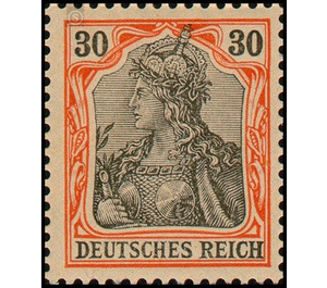 Freimarkenserie  - Germany / Deutsches Reich 1902 - 30 Pfennig