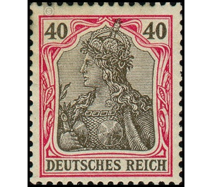 Freimarkenserie  - Germany / Deutsches Reich 1902 - 40 Pfennig