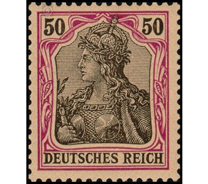 Freimarkenserie  - Germany / Deutsches Reich 1902 - 50 Pfennig