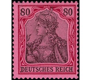 Freimarkenserie  - Germany / Deutsches Reich 1902 - 80 Pfennig