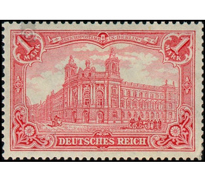 Freimarkenserie  - Germany / Deutsches Reich 1905 - 1 Mark