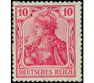 Freimarkenserie  - Germany / Deutsches Reich 1905 - 10 Pfennig