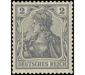 Freimarkenserie  - Germany / Deutsches Reich 1905 - 2 Pfennig