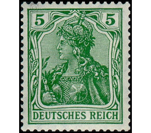 Freimarkenserie  - Germany / Deutsches Reich 1905 - 5 Pfennig