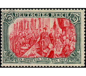 Freimarkenserie  - Germany / Deutsches Reich 1906 - 5 Mark
