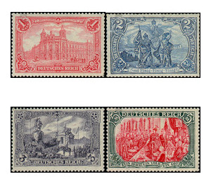 Freimarkenserie  - Germany / Deutsches Reich 1911 Set