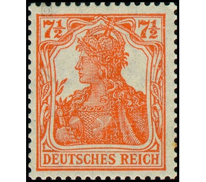 Freimarkenserie  - Germany / Deutsches Reich 1916 - 7.50 Pfennig