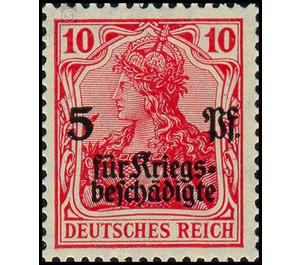 Freimarkenserie  - Germany / Deutsches Reich 1919 - 10 Pfennig