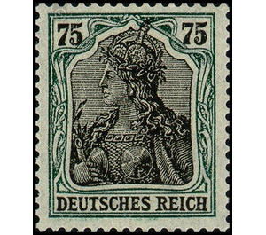 Freimarkenserie  - Germany / Deutsches Reich 1919 - 75 Pfennig