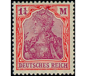 Freimarkenserie  - Germany / Deutsches Reich 1920 - 1.25 Mark