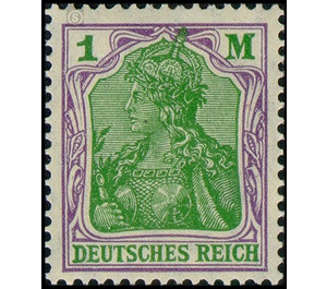 Freimarkenserie  - Germany / Deutsches Reich 1920 - 1 Mark