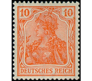 Freimarkenserie  - Germany / Deutsches Reich 1920 - 10 Pfennig