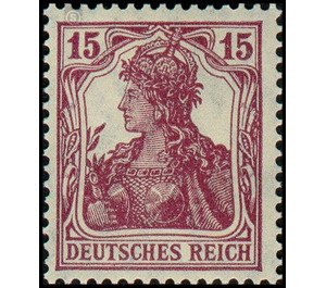 Freimarkenserie  - Germany / Deutsches Reich 1920 - 15 Pfennig