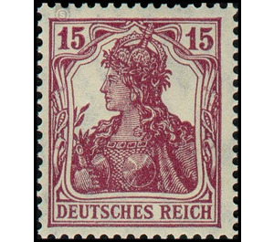 Freimarkenserie  - Germany / Deutsches Reich 1920 - 15 Pfennig