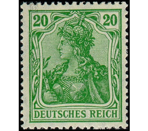 Freimarkenserie  - Germany / Deutsches Reich 1920 - 20 Pfennig