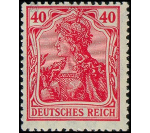 Freimarkenserie  - Germany / Deutsches Reich 1920 - 40 Pfennig