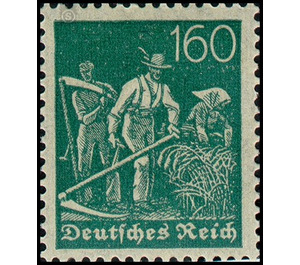 Freimarkenserie  - Germany / Deutsches Reich 1921 - 160 Pfennig