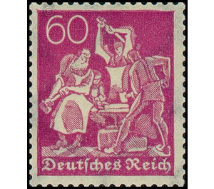 Freimarkenserie  - Germany / Deutsches Reich 1921 - 60 Pfennig