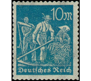 Freimarkenserie  - Germany / Deutsches Reich 1922 - 10 Mark