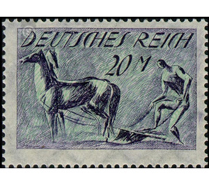 Freimarkenserie  - Germany / Deutsches Reich 1922 - 20 Mark