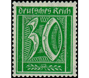 Freimarkenserie  - Germany / Deutsches Reich 1922 - 30 Pfennig