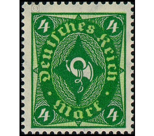 Freimarkenserie  - Germany / Deutsches Reich 1922 - 4 Mark