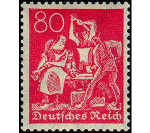 Freimarkenserie  - Germany / Deutsches Reich 1922 - 75 Pfennig