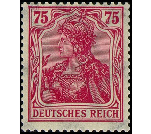 Freimarkenserie  - Germany / Deutsches Reich 1922 - 75 Pfennig