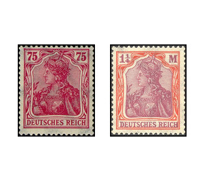 Freimarkenserie  - Germany / Deutsches Reich 1922 Set