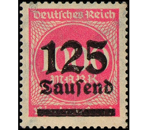 Freimarkenserie  - Germany / Deutsches Reich 1923 - 125000#1000