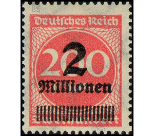 Freimarkenserie  - Germany / Deutsches Reich 1923 - 2.000.000#200