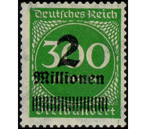 Freimarkenserie  - Germany / Deutsches Reich 1923 - 2.000.000#300