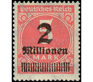 Freimarkenserie  - Germany / Deutsches Reich 1923 - 2.000.000#5000