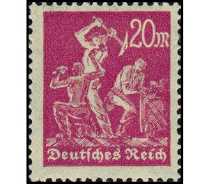 Freimarkenserie  - Germany / Deutsches Reich 1923 - 20 Mark