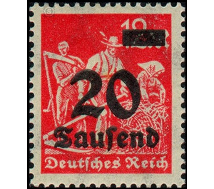 Freimarkenserie  - Germany / Deutsches Reich 1923 - 20000#12