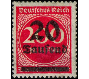 Freimarkenserie  - Germany / Deutsches Reich 1923 - 20000#200