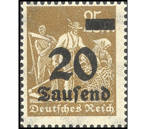 Freimarkenserie  - Germany / Deutsches Reich 1923 - 20000#25