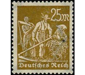 Freimarkenserie  - Germany / Deutsches Reich 1923 - 25 Mark