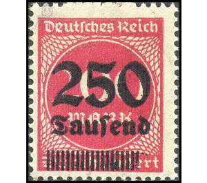 Freimarkenserie  - Germany / Deutsches Reich 1923 - 250000#200