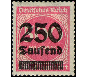 Freimarkenserie  - Germany / Deutsches Reich 1923 - 250000#500