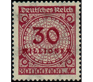 Freimarkenserie  - Germany / Deutsches Reich 1923 - 30.000.000