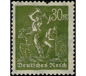 Freimarkenserie  - Germany / Deutsches Reich 1923 - 30 Mark