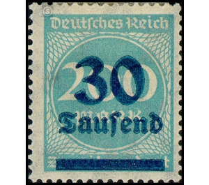 Freimarkenserie  - Germany / Deutsches Reich 1923 - 30000#200