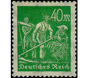 Freimarkenserie  - Germany / Deutsches Reich 1923 - 40 Mark