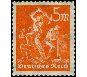 Freimarkenserie  - Germany / Deutsches Reich 1923 - 5 Mark