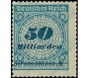 Freimarkenserie  - Germany / Deutsches Reich 1923 - 50.000.000.000#100.000.000