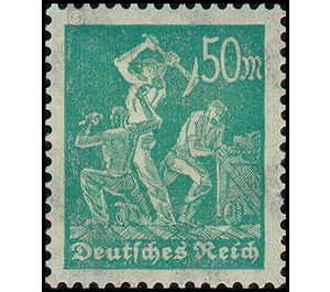 Freimarkenserie  - Germany / Deutsches Reich 1923 - 50 Mark